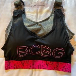 2pc BCBG Sports bra set